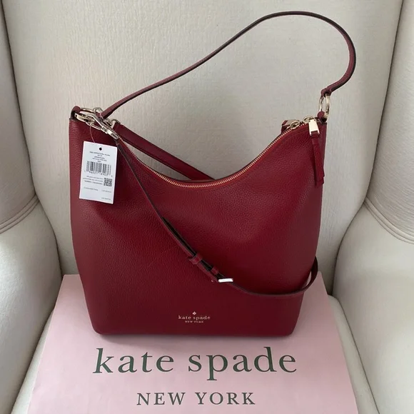 kate spade | Bags | Kate Spade New York Zippy Pebbled  display picture 3
